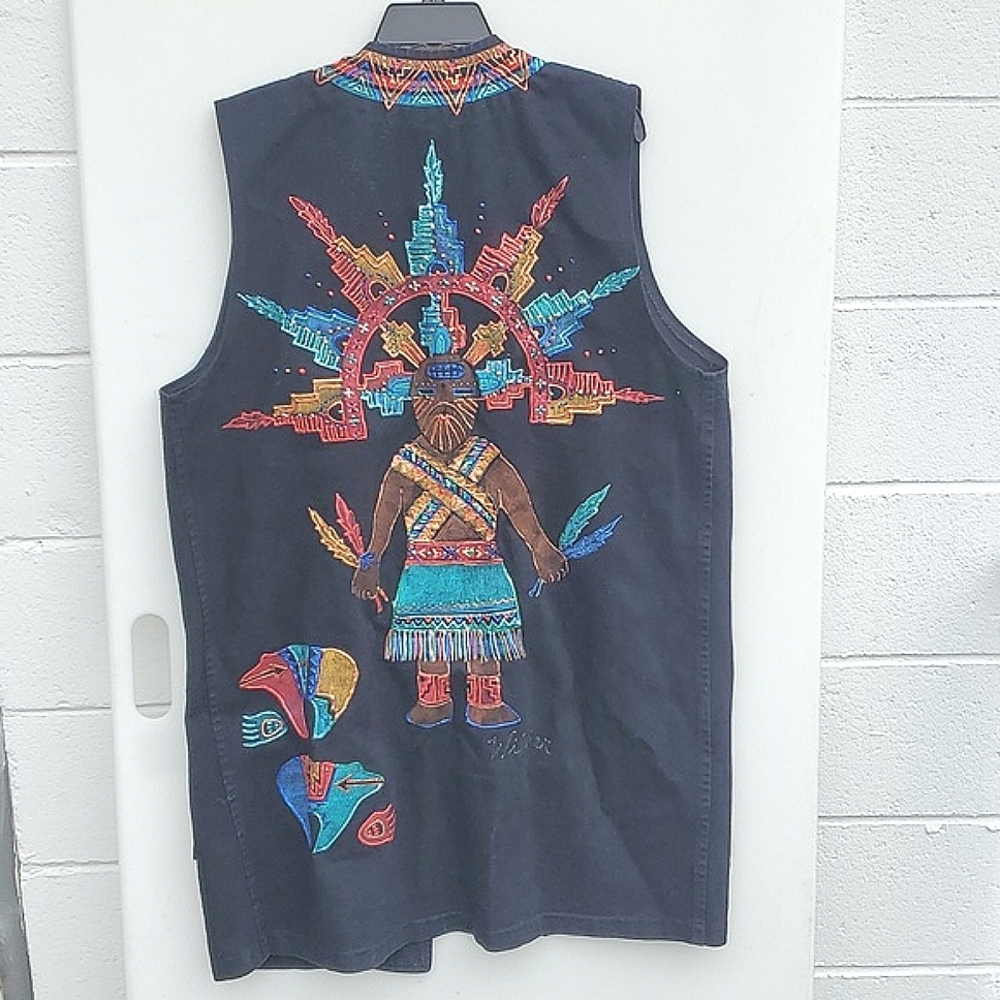 Carol Wilcher Original Long Vest Made in USA